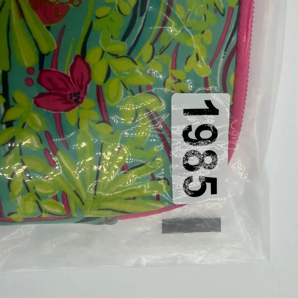 Lilly Pulitzer IPad Cover Pink & Green Floral‎ Neoprene Padded